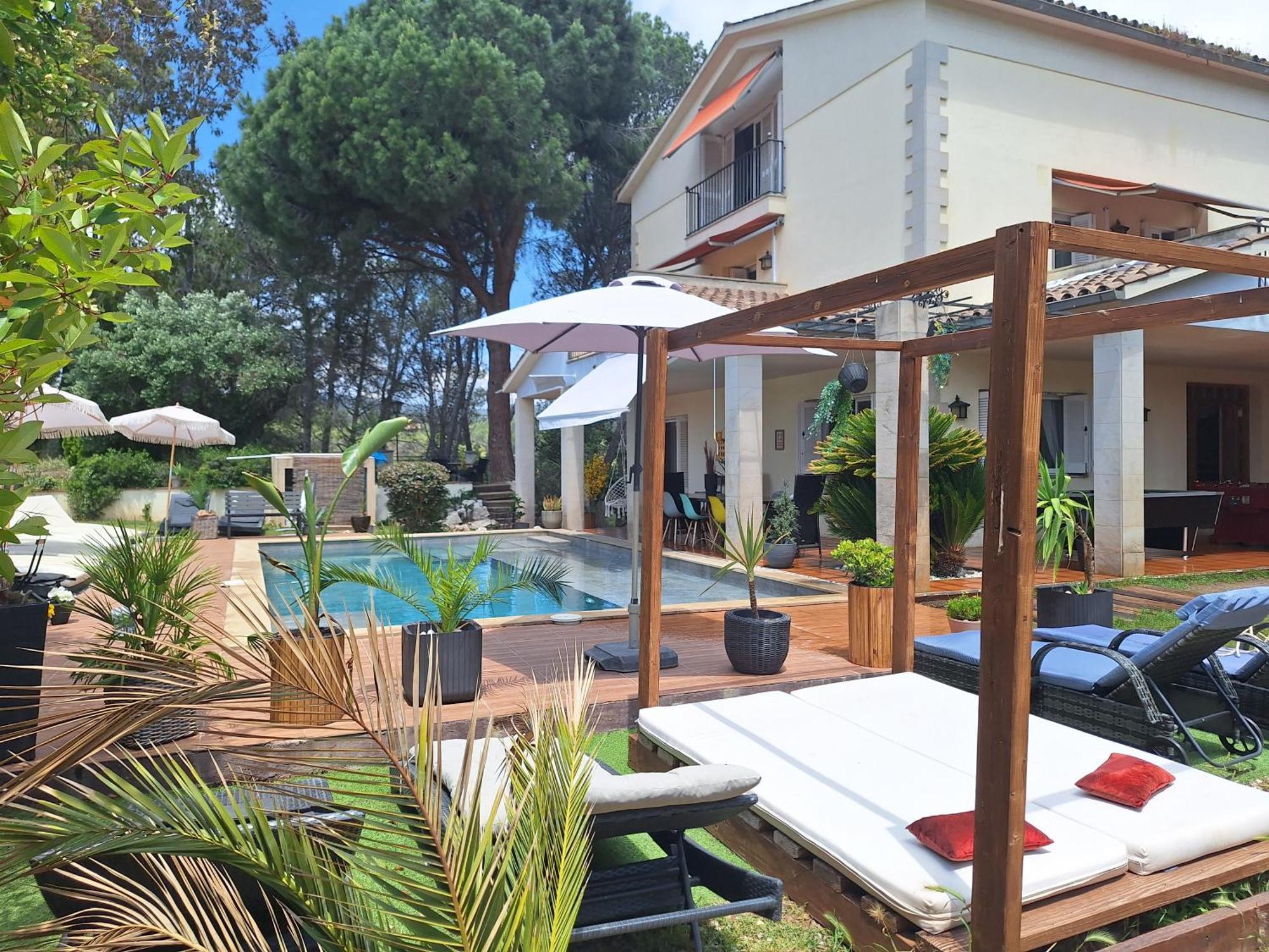 Les Canyes Cottage, Private Villa Resort Piera Eksteriør billede